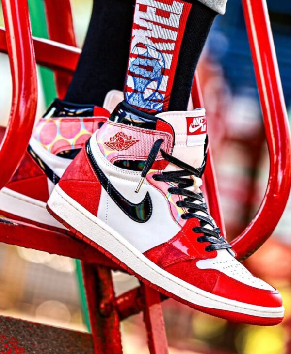 Nike Airjordan 1 Spiderverse Sneaker - Image 2