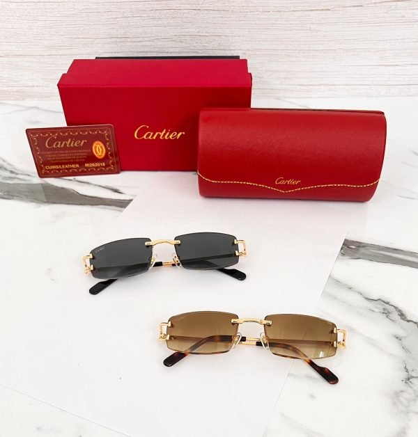 Cartier Rimless Sunglass - Image 5