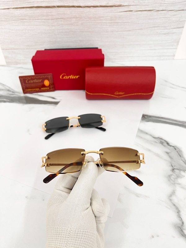 Cartier Rimless Sunglass - Image 3