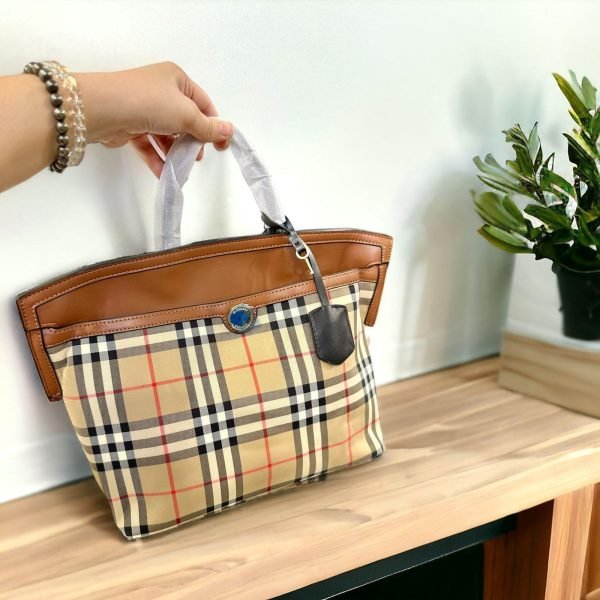 Burberry Society Vintage Check Tote