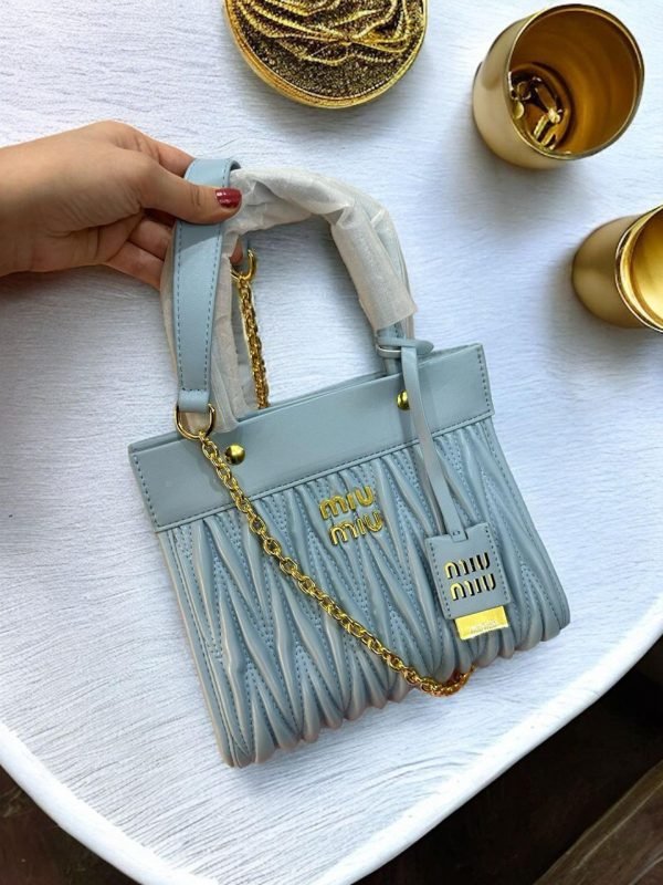 Miu Miu Quilted Handbag - Image 4