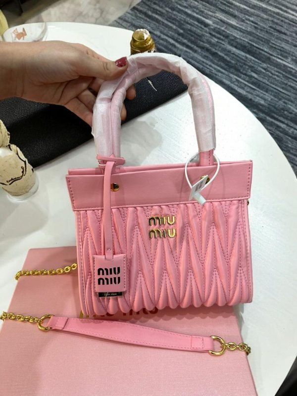 Miu Miu Quilted Handbag - Image 3