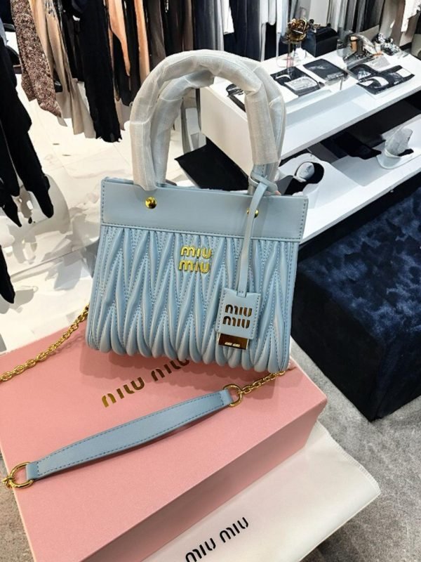 Miu Miu Quilted Handbag - Image 5