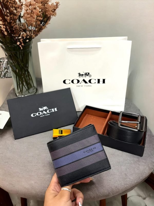 Coach Wallet/Belt Combo - Image 2