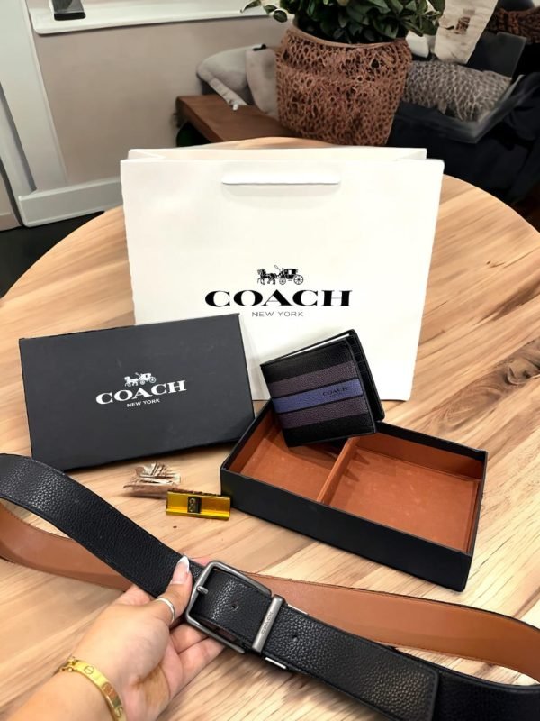 Coach Wallet/Belt Combo - Image 3