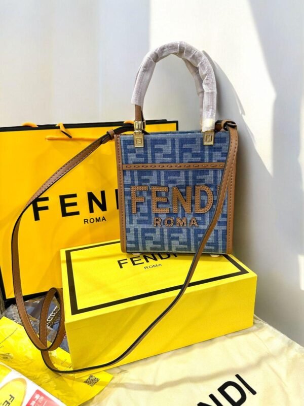 FENDI SUNSHINE SHOPPER MINI BAG