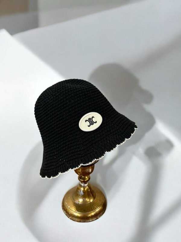 CELINE CROCHET BUCKET HAT - Image 2