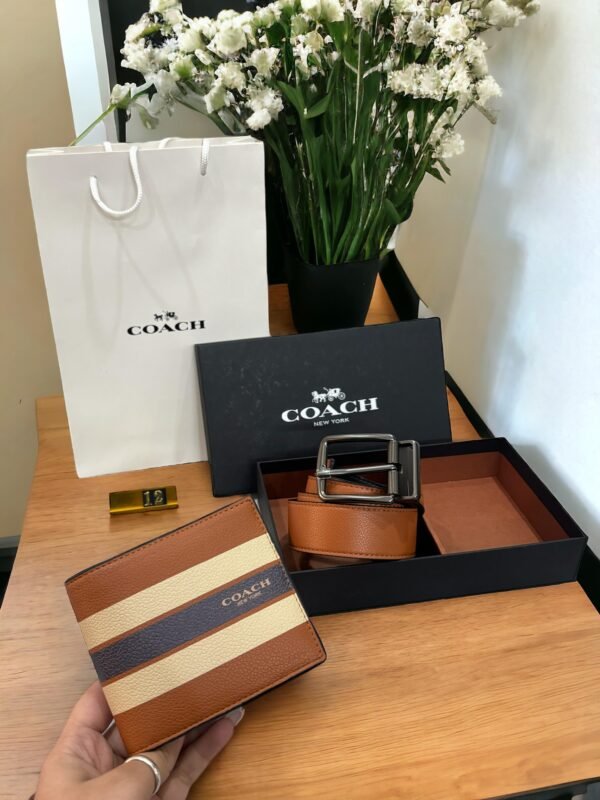 COAH WALLET/ REVERSIBLE BELT - Image 2