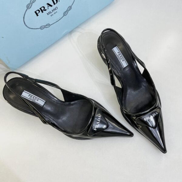 Prada Patent Slingback Pump
