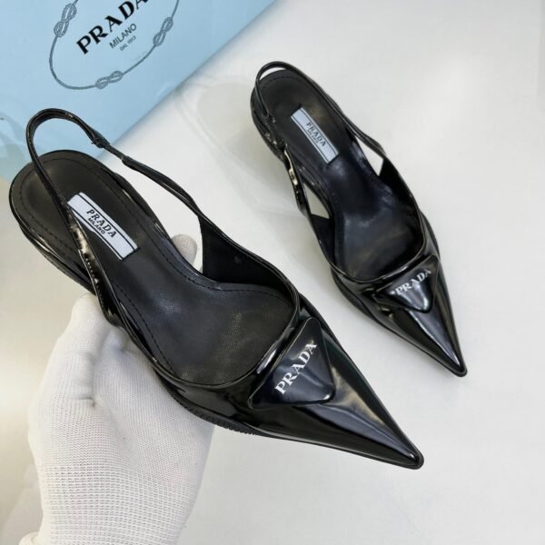 Prada Patent Slingback Pump - Image 3
